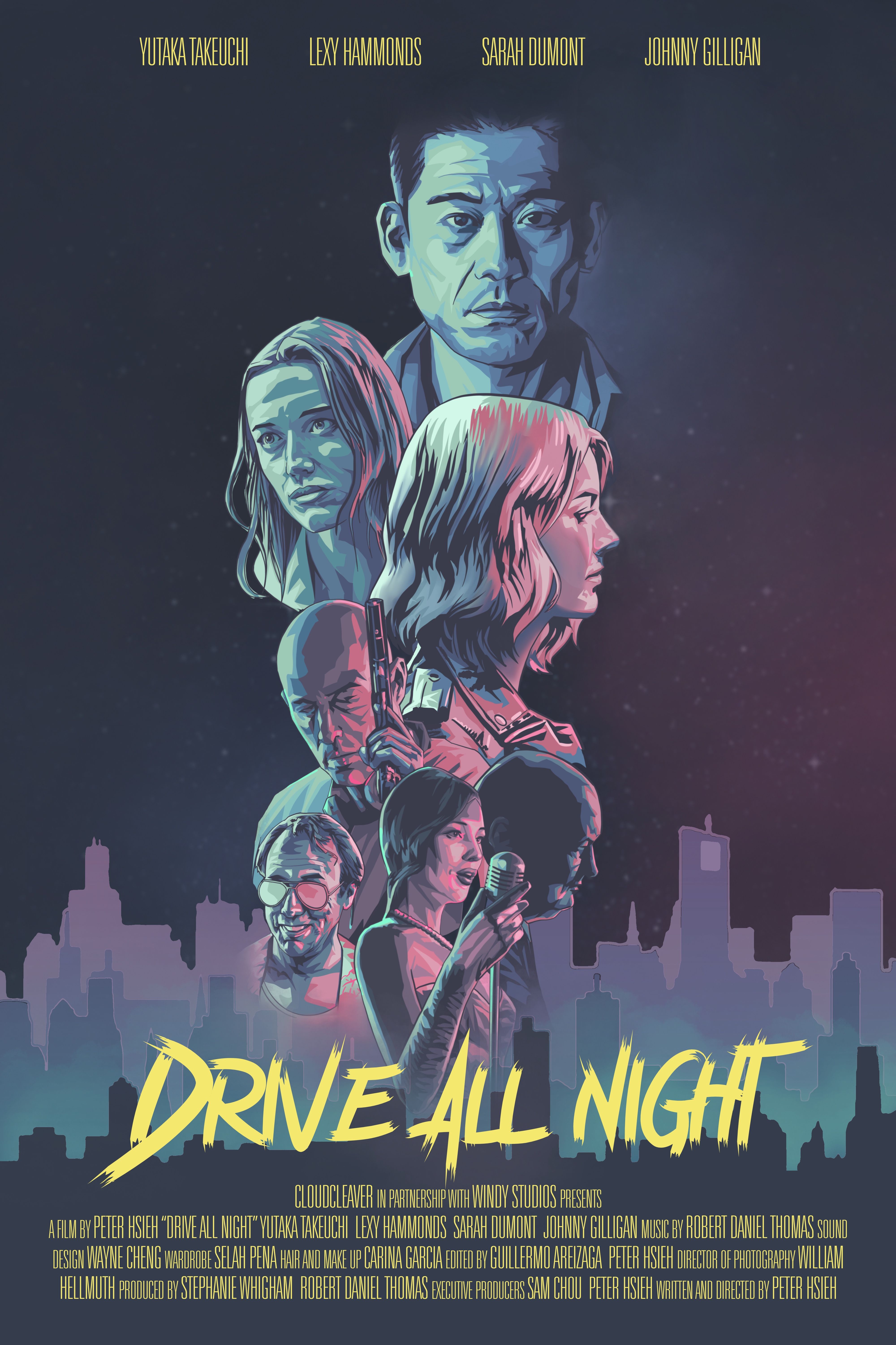 poster of Drive All Night (2021) Tamil [Voice Over] Dubbed WEBRip